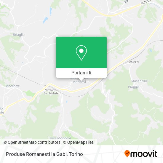 Mappa Produse Romanesti la Gabi