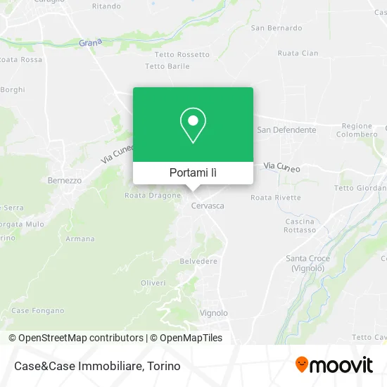 Mappa Case&Case Immobiliare