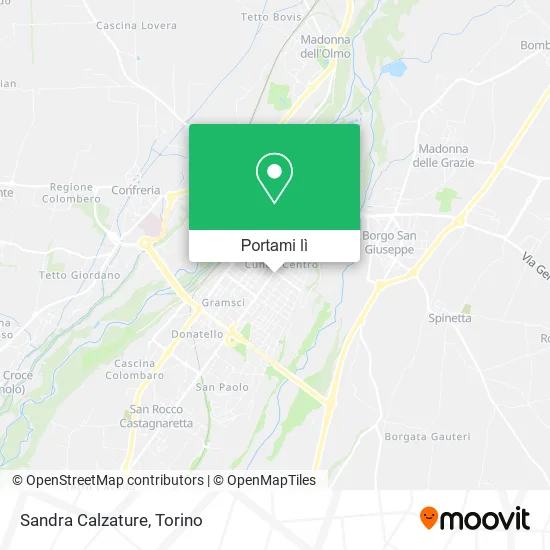 Mappa Sandra Calzature