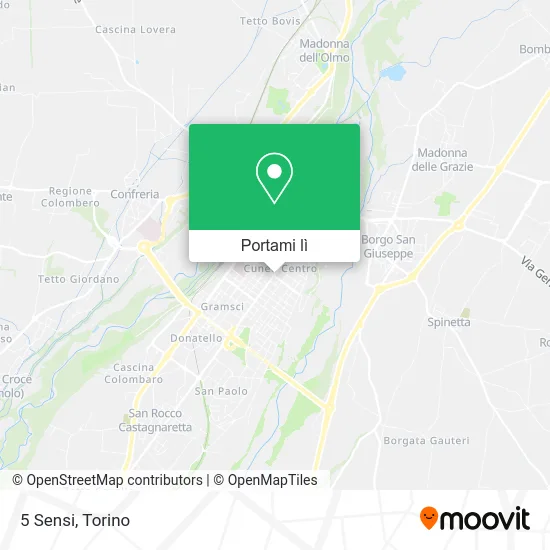 Mappa 5 Sensi