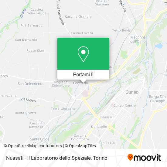 Mappa Nuasafi - il Laboratorio dello Speziale