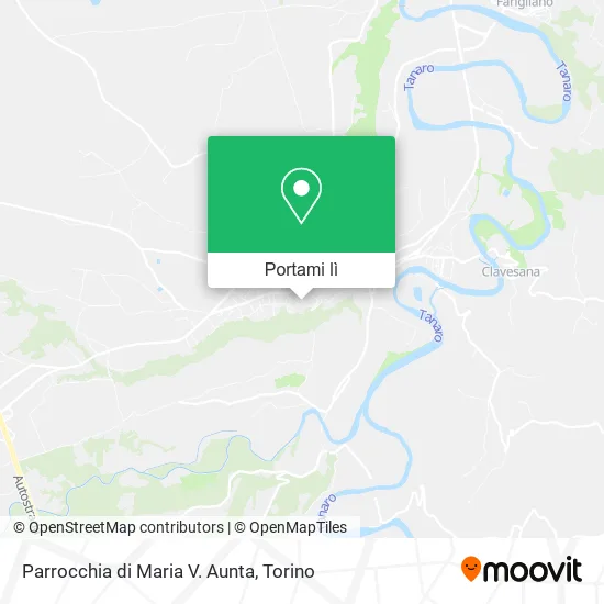 Mappa Parrocchia di Maria V. Aunta