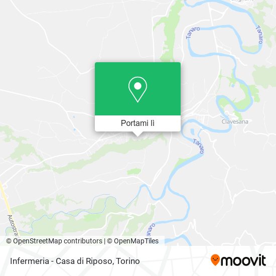 Mappa Infermeria - Casa di Riposo