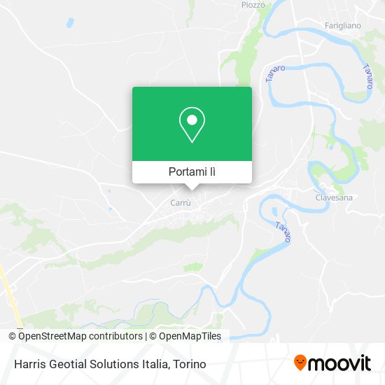 Mappa Harris Geotial Solutions Italia