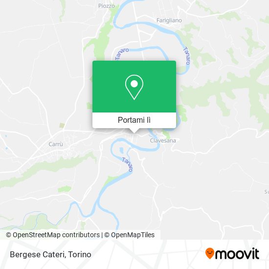 Mappa Bergese Cateri