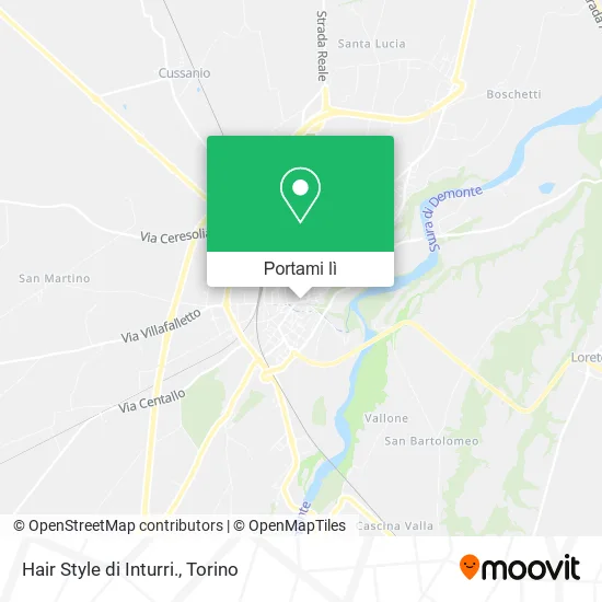 Mappa Hair Style di Inturri.