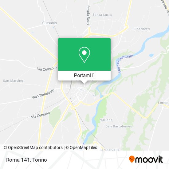 Mappa Roma 141