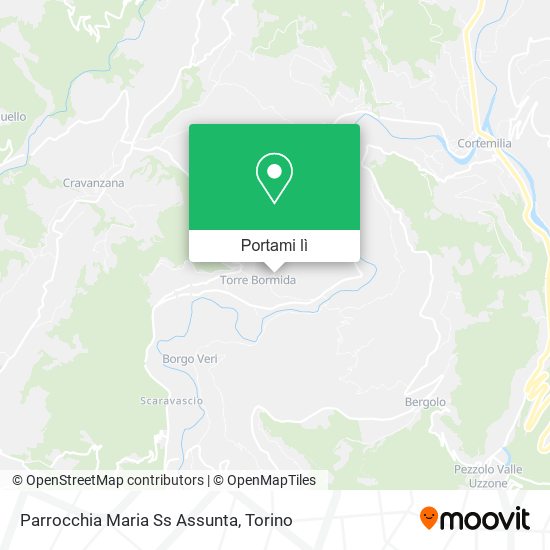 Mappa Parrocchia Maria Ss Assunta