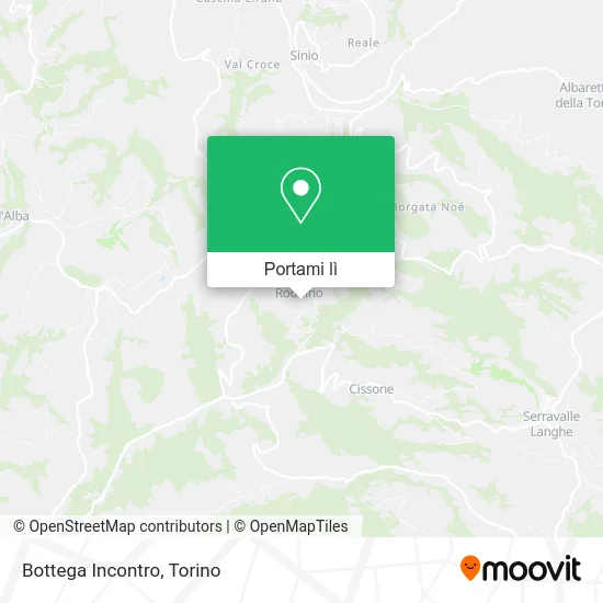 Mappa Bottega Incontro