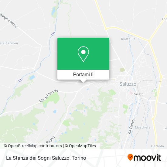 Mappa La Stanza dei Sogni Saluzzo