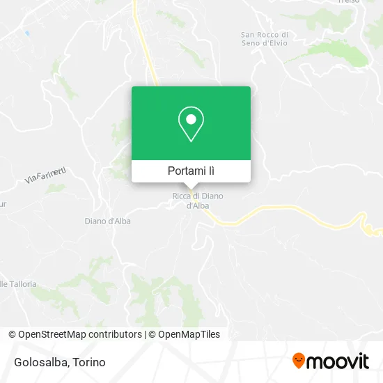 Mappa Golosalba