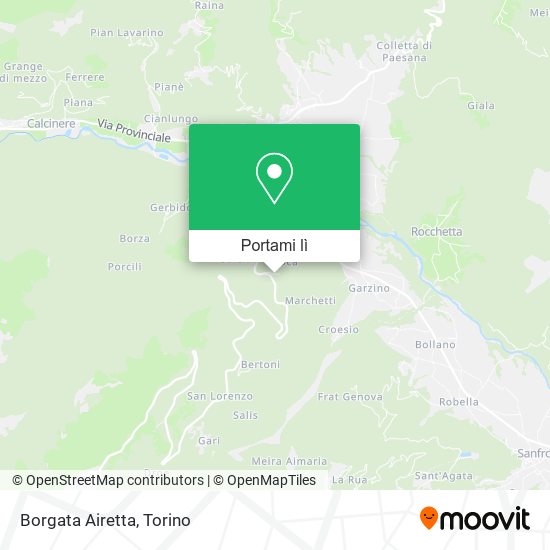 Mappa Borgata Airetta