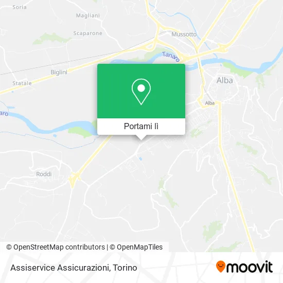 Mappa Assiservice Assicurazioni
