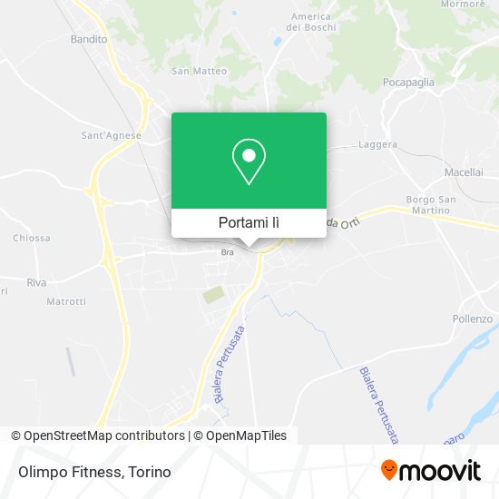 Mappa Olimpo Fitness