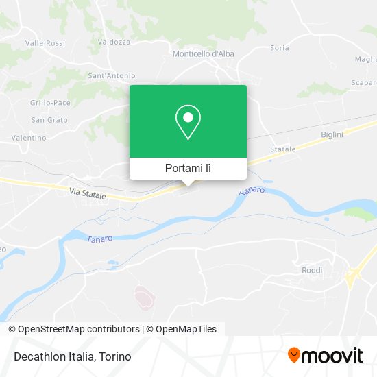 Mappa Decathlon Italia