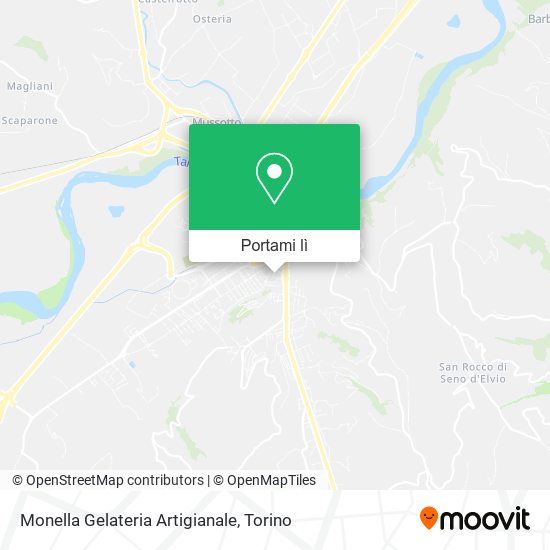 Mappa Monella Gelateria Artigianale