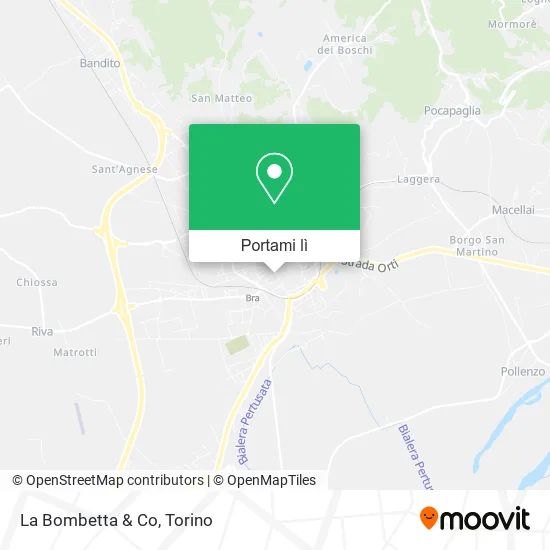Mappa La Bombetta & Co