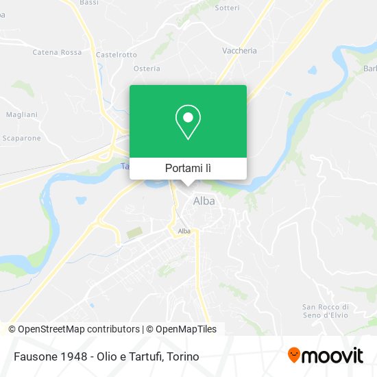 Mappa Fausone 1948 - Olio e Tartufi
