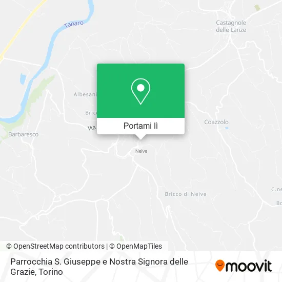 Mappa Parrocchia S. Giuseppe e Nostra Signora delle Grazie