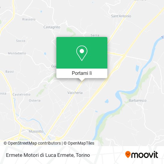 Mappa Ermete Motori di Luca Ermete