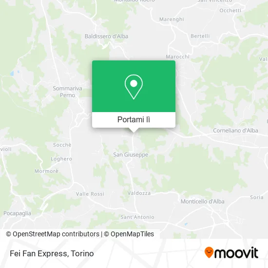 Mappa Fei Fan Express
