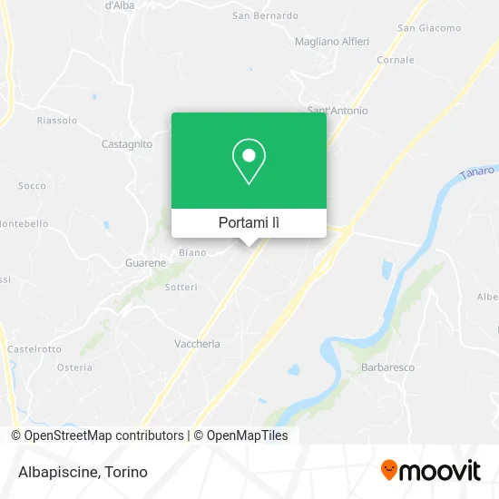 Mappa Albapiscine