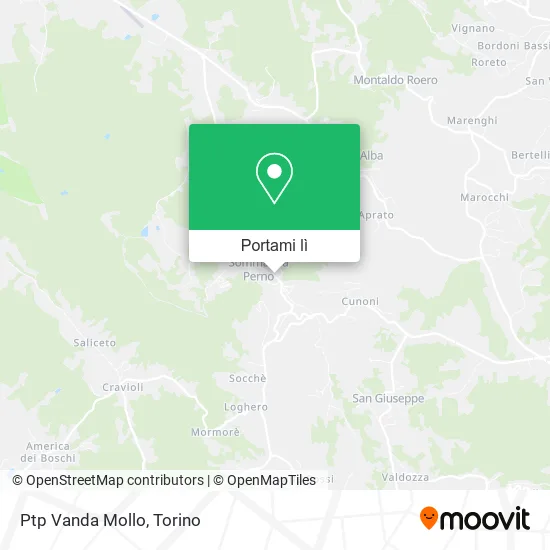 Mappa Ptp Vanda Mollo