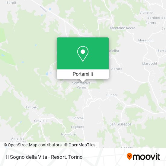 Mappa Il Sogno della Vita - Resort