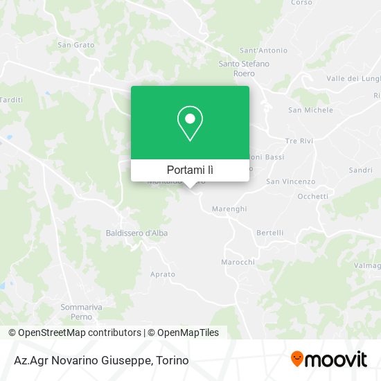 Mappa Az.Agr Novarino Giuseppe