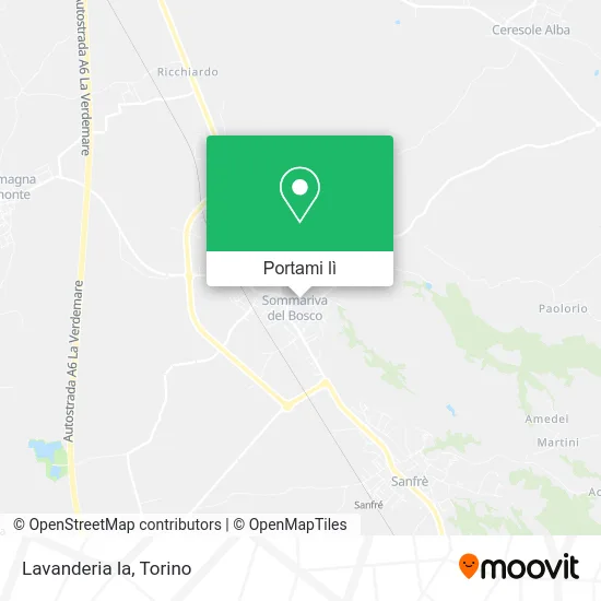 Mappa Lavanderia la