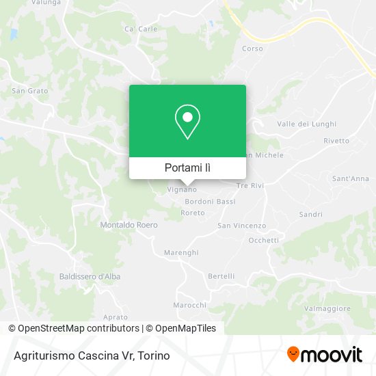 Mappa Agriturismo Cascina Vr