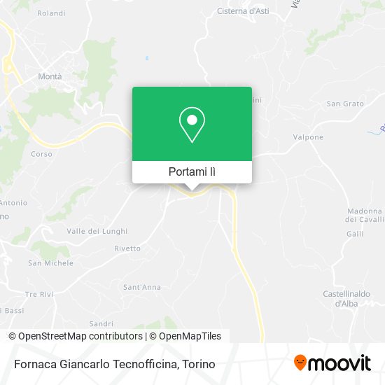 Mappa Fornaca Giancarlo Tecnofficina