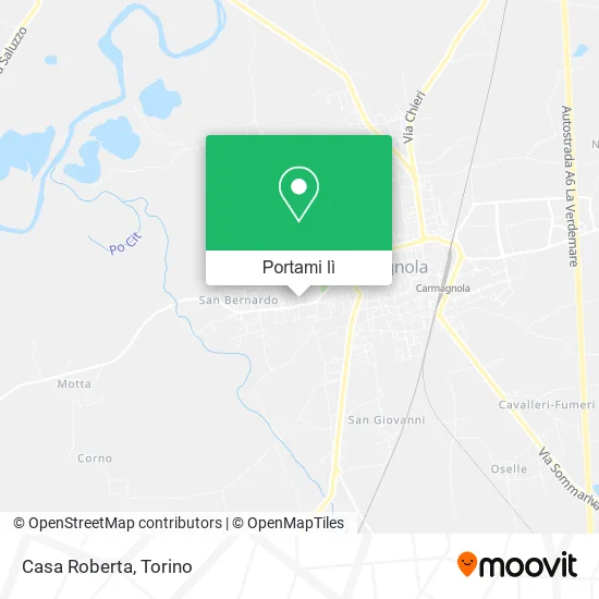 Mappa Casa Roberta