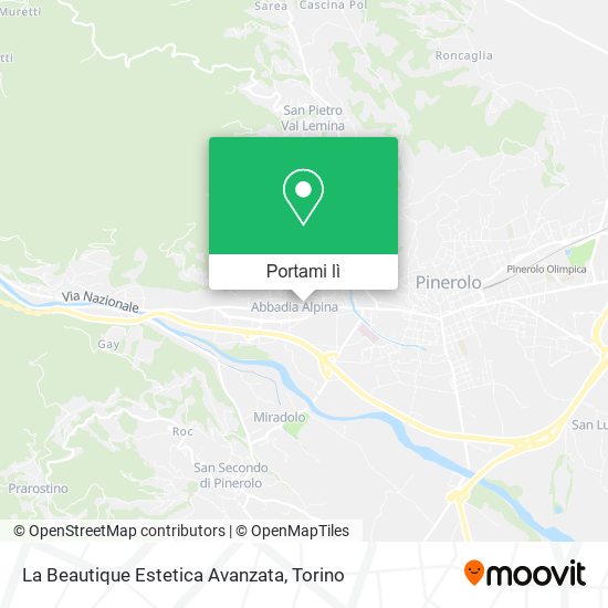Mappa La Beautique Estetica Avanzata