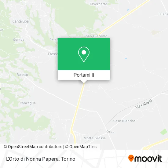 Mappa L'Orto di Nonna Papera