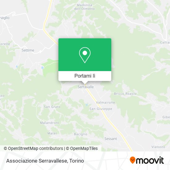 Mappa Associazione Serravallese