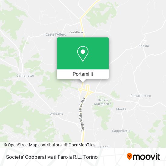 Mappa Societa' Cooperativa il Faro a R.L.