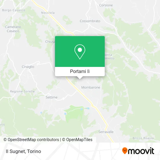 Mappa Il Sugnet