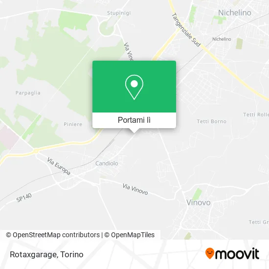 Mappa Rotaxgarage