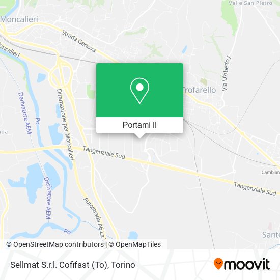 Mappa Sellmat S.r.l. Cofifast (To)