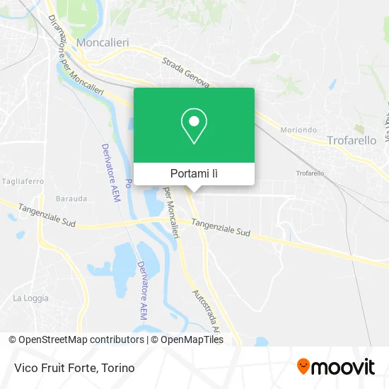 Mappa Vico Fruit Forte