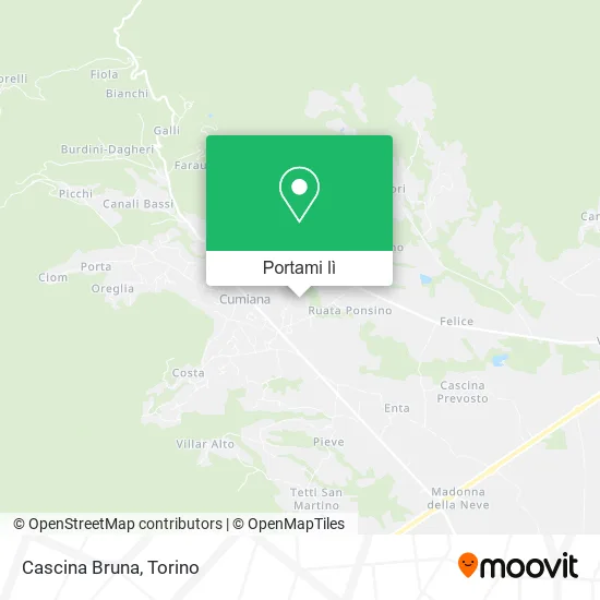 Mappa Cascina Bruna