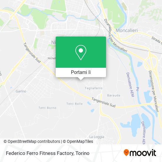 Mappa Federico Ferro Fitness Factory