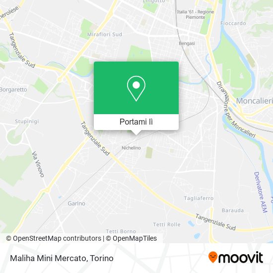 Mappa Maliha Mini Mercato