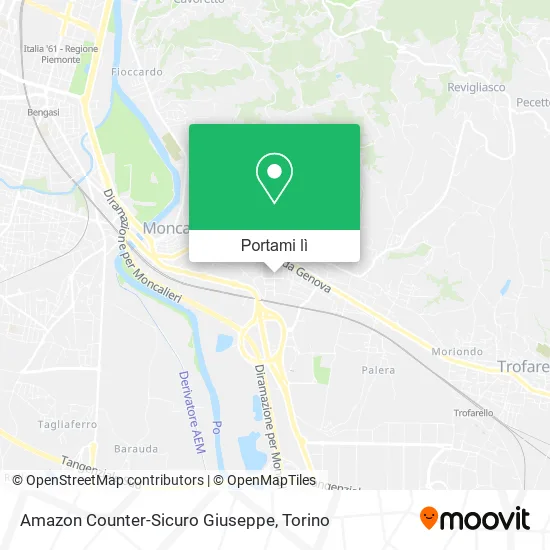Mappa Amazon Counter-Sicuro Giuseppe