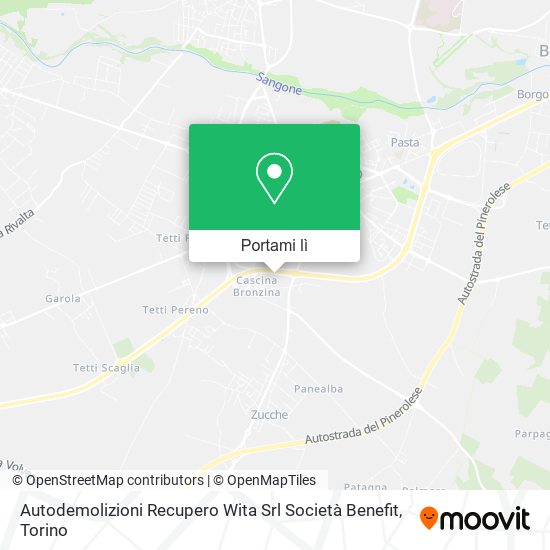 Mappa Autodemolizioni Recupero Wita Srl Società Benefit
