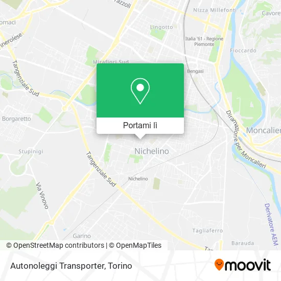 Mappa Autonoleggi Transporter