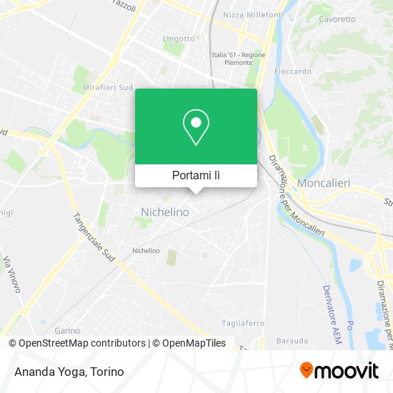 Mappa Ananda Yoga