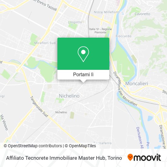Mappa Affiliato Tecnorete Immobiliare Master Hub