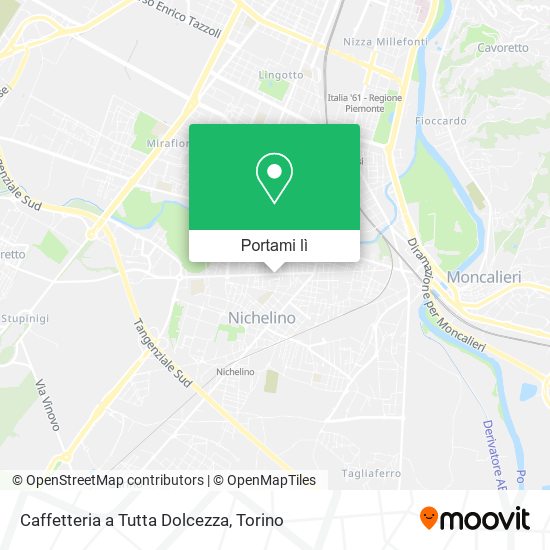 Mappa Caffetteria a Tutta Dolcezza